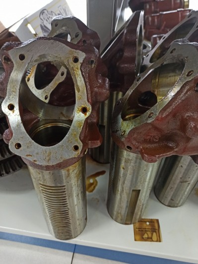 Корпус конической пары перед. ведущ. моста