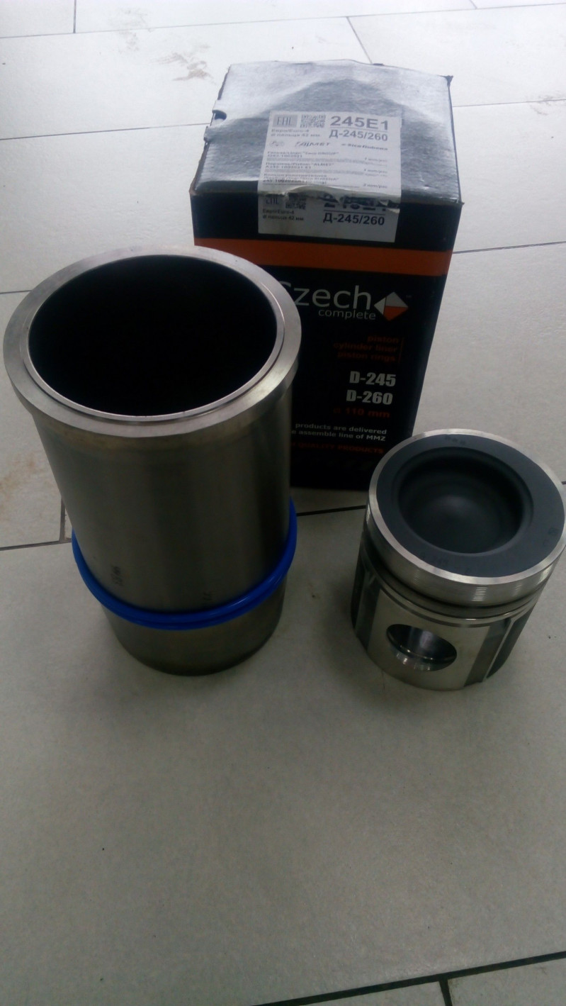 Комплект гильза-порш Д-245.35 Чехия Евро-4 палD=42 — 2